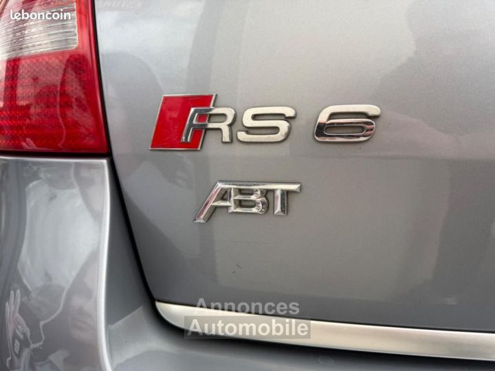 Audi RS6 BERLINE ABT 42 508CH QUATTRO TOIT OUVRANT SIEGE CHAUFFANT AV-AR - 5