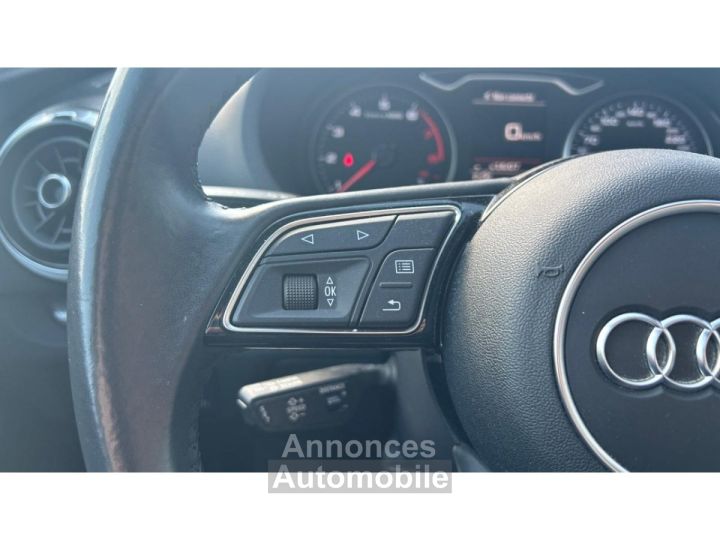 Audi A3 Sportback 14 TFSI 150 S-TRONIC Design - RADAR / SIEGES AVANT CHAUFFANTS - 15