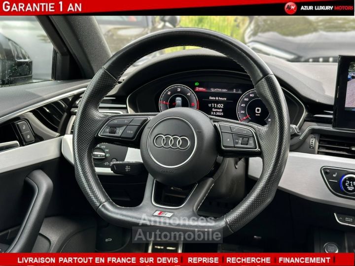 Audi A4 Avant V (B9) 40 TDI 204ch S line quattro - 12