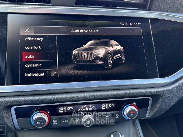 Audi Q3 Sportback 35 TFSI 150 ch S tronic 7 S line - 25