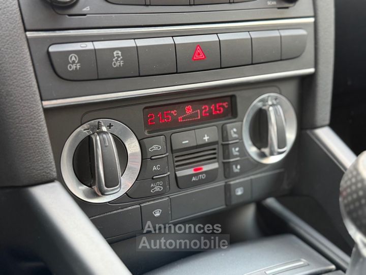 Audi A3 cabriolet 16 tdi 105 cv s line - 14