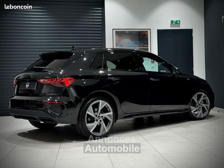 Audi A3 Sportback III 8Y S-LINE EDITION PLUS 35 TFSI 150 Ch S-TRONIC 7 PACK BLACK SOUND B&O SIÈGE SPORT S JA 19 P FEUX MATRIX 1ER MAIN TVA RECUP GTIE 022026 ETAT NEUF - 3