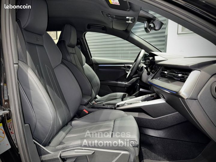 Audi A3 Sportback III 8Y S-LINE EDITION PLUS 35 TFSI 150 Ch S-TRONIC 7 PACK BLACK SOUND B&O SIÈGE SPORT S JA 19 P FEUX MATRIX 1ER MAIN TVA RECUP GTIE 022026 ETAT NEUF - 5