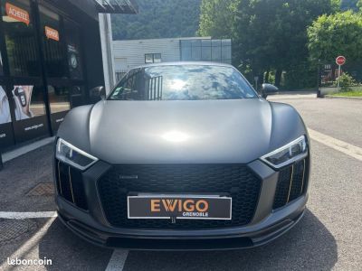 Audi R8 V10 PLUS 52 610CH QUATTRO %2B CAMERA DE RECUL SON BANG & OLUFSEN PACK CARBONE ENTRET   - 2