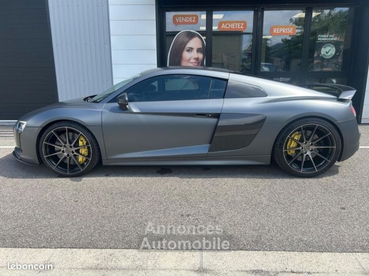 Audi R8 V10 PLUS 52 610CH QUATTRO %2B CAMERA DE RECUL SON BANG & OLUFSEN PACK CARBONE ENTRET - 3