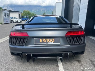 Audi R8 V10 PLUS 52 610CH QUATTRO %2B CAMERA DE RECUL SON BANG & OLUFSEN PACK CARBONE ENTRET   - 7
