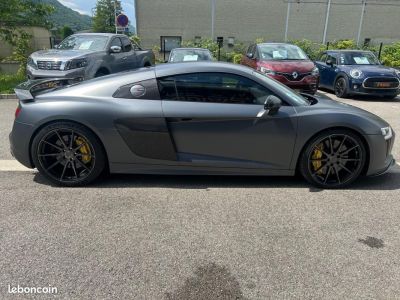 Audi R8 V10 PLUS 52 610CH QUATTRO %2B CAMERA DE RECUL SON BANG & OLUFSEN PACK CARBONE ENTRET   - 8