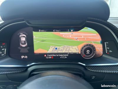 Audi R8 V10 PLUS 52 610CH QUATTRO %2B CAMERA DE RECUL SON BANG & OLUFSEN PACK CARBONE ENTRET   - 10
