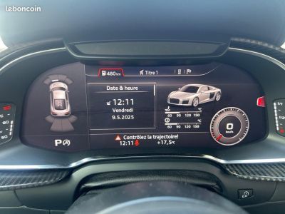 Audi R8 V10 PLUS 52 610CH QUATTRO %2B CAMERA DE RECUL SON BANG & OLUFSEN PACK CARBONE ENTRET   - 11