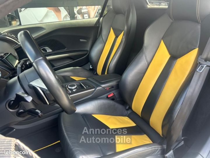 Audi R8 V10 PLUS 52 610CH QUATTRO %2B CAMERA DE RECUL SON BANG & OLUFSEN PACK CARBONE ENTRET - 12