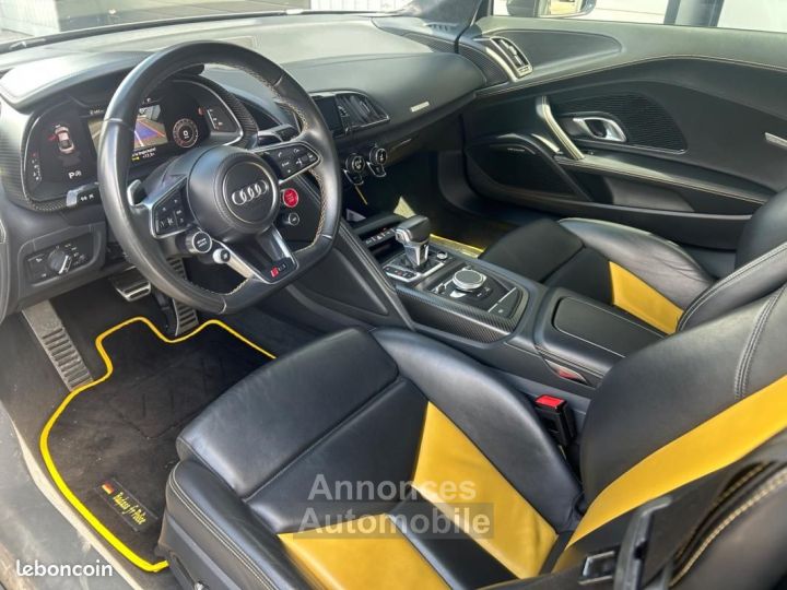 Audi R8 V10 PLUS 52 610CH QUATTRO %2B CAMERA DE RECUL SON BANG & OLUFSEN PACK CARBONE ENTRET - 13