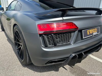 Audi R8 V10 PLUS 52 610CH QUATTRO %2B CAMERA DE RECUL SON BANG & OLUFSEN PACK CARBONE ENTRET   - 17