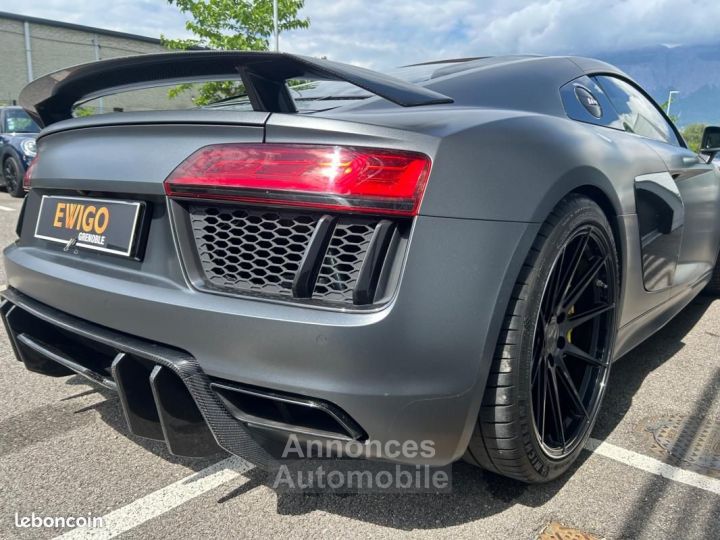 Audi R8 V10 PLUS 52 610CH QUATTRO %2B CAMERA DE RECUL SON BANG & OLUFSEN PACK CARBONE ENTRET - 19