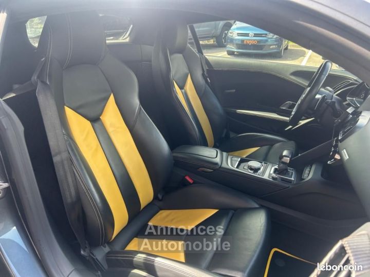 Audi R8 V10 PLUS 52 610CH QUATTRO %2B CAMERA DE RECUL SON BANG & OLUFSEN PACK CARBONE ENTRET - 20