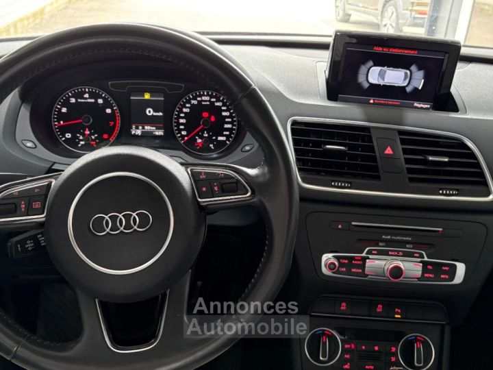 Audi Q3 S line 150 ch 14 TFSI S Tronic Sièges chauffants - Radar AV/AR - Feux LED auto - 9