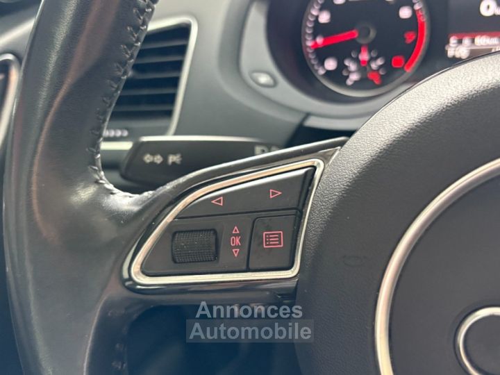 Audi Q3 S line 150 ch 14 TFSI S Tronic Sièges chauffants - Radar AV/AR - Feux LED auto - 11