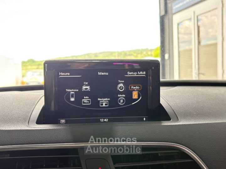 Audi Q3 S line 150 ch 14 TFSI S Tronic Sièges chauffants - Radar AV/AR - Feux LED auto - 15