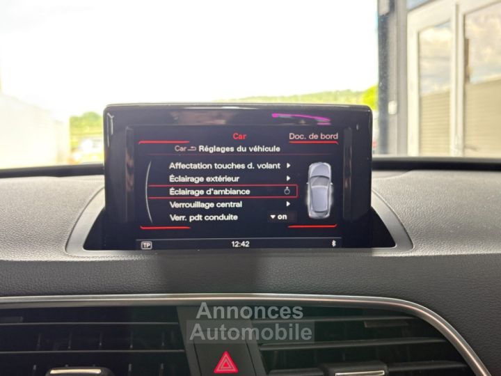 Audi Q3 S line 150 ch 14 TFSI S Tronic Sièges chauffants - Radar AV/AR - Feux LED auto - 17