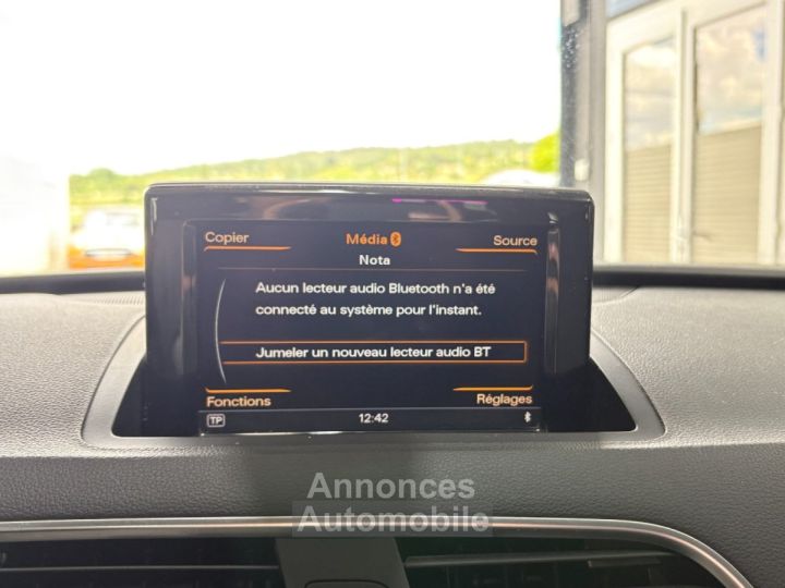 Audi Q3 S line 150 ch 14 TFSI S Tronic Sièges chauffants - Radar AV/AR - Feux LED auto - 18