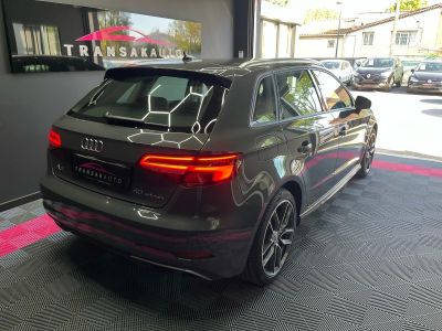 Audi A3 Sportback 40 e-tron 204 S tronic 6 Design Luxe SUIVI / VIRTUAL / ACC / SIEGES CHAUFFANTS / CHARGE A INDUCTION / RADARS AV  AR   - 6