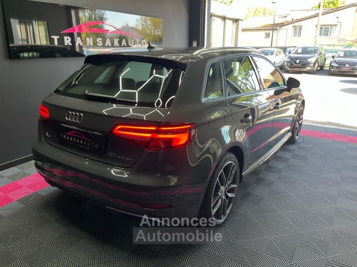 Audi A3 Sportback 40 e-tron 204 S tronic 6 Design Luxe SUIVI / VIRTUAL / ACC / SIEGES CHAUFFANTS / CHARGE A INDUCTION / RADARS AV  AR - 6