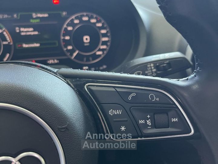 Audi A3 Sportback 40 e-tron 204 S tronic 6 Design Luxe SUIVI / VIRTUAL / ACC / SIEGES CHAUFFANTS / CHARGE A INDUCTION / RADARS AV  AR - 15