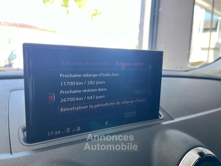 Audi A3 Sportback 40 e-tron 204 S tronic 6 Design Luxe SUIVI / VIRTUAL / ACC / SIEGES CHAUFFANTS / CHARGE A INDUCTION / RADARS AV  AR - 19