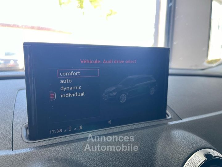 Audi A3 Sportback 40 e-tron 204 S tronic 6 Design Luxe SUIVI / VIRTUAL / ACC / SIEGES CHAUFFANTS / CHARGE A INDUCTION / RADARS AV  AR - 20