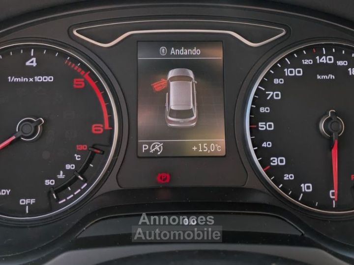 Audi A3 Sportback 20 TDI 185ch S-LINE QUATTRO S-TRONIC BVA - 14