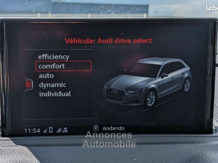 Audi A3 Sportback 20 TDI 185ch S-LINE QUATTRO S-TRONIC BVA - 17