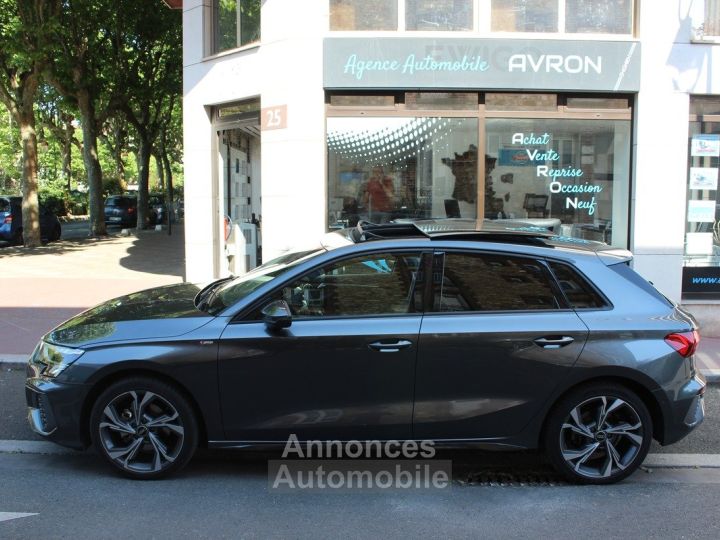Audi A3 IV (2) SPORTBACK 20 35 TDI 150 S LINE S TRONIC 7 /TO / 1 ERE MAIN - 3
