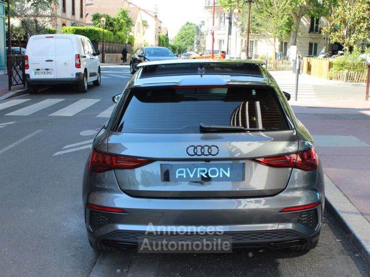 Audi A3 IV (2) SPORTBACK 20 35 TDI 150 S LINE S TRONIC 7 /TO / 1 ERE MAIN - 4
