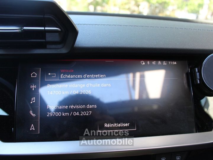 Audi A3 IV (2) SPORTBACK 20 35 TDI 150 S LINE S TRONIC 7 /TO / 1 ERE MAIN - 13