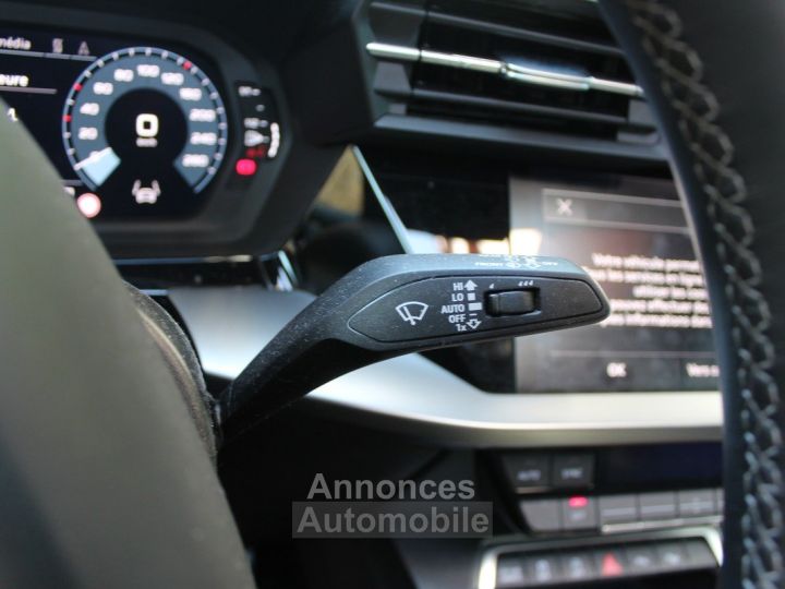 Audi A3 IV (2) SPORTBACK 20 35 TDI 150 S LINE S TRONIC 7 /TO / 1 ERE MAIN - 33