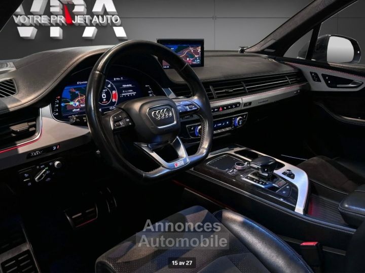 Audi SQ7 40 TDI – 436ch • Exclusive • Pano • B&amp;O • Affichage Tête Haute - Caméra 360° - 8