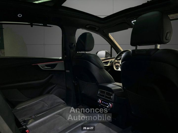 Audi SQ7 40 TDI – 436ch • Exclusive • Pano • B&amp;O • Affichage Tête Haute - Caméra 360° - 11
