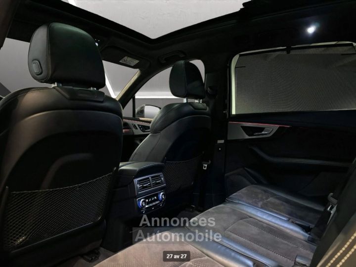 Audi SQ7 40 TDI – 436ch • Exclusive • Pano • B&amp;O • Affichage Tête Haute - Caméra 360° - 12