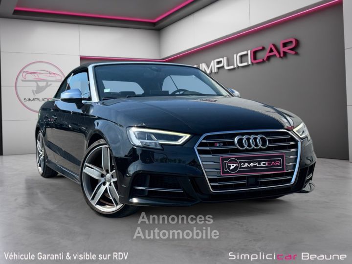 Audi S3 CABRIOLET TFSI 300 ch S tronic 7 Quattro - 1
