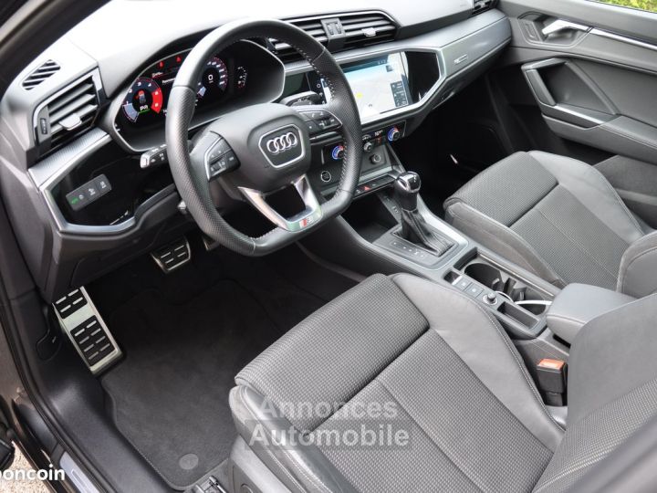 Audi Q3 II 35 TDI 150 S LINE SLINE S-TRONIC 7 du 09-2020 Origine France 74700kms ( 11k d'options ) Toit Ouvrant Hifi Bang & Olufsen Jantes 20 Sport Caméra siè - 4