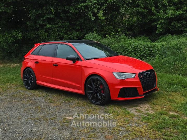 Audi RS3 SPORTBACK 25 TFSI 367cv S tronic Suivi Échappement RS BO Caméra Sièges Démarrage sans clé - 1