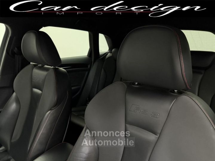 Audi RS3 Quattro 25 TFSI - 367 - BV S-tronic 8V SPORTBACK  PHASE 1 - 12