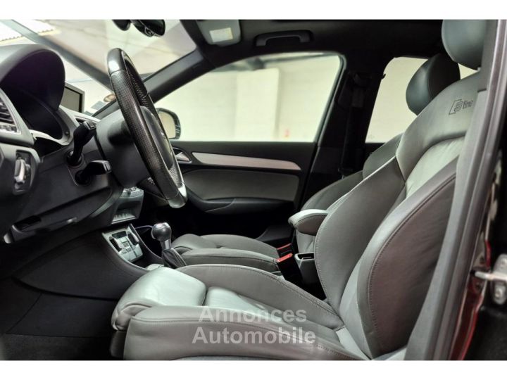Audi Q3 QUATTRO 20 TFSI 220 STRONIC SLINE / HISTORIQUE DISPONIBLE / CARTE GRISE FRANCAISE - 10