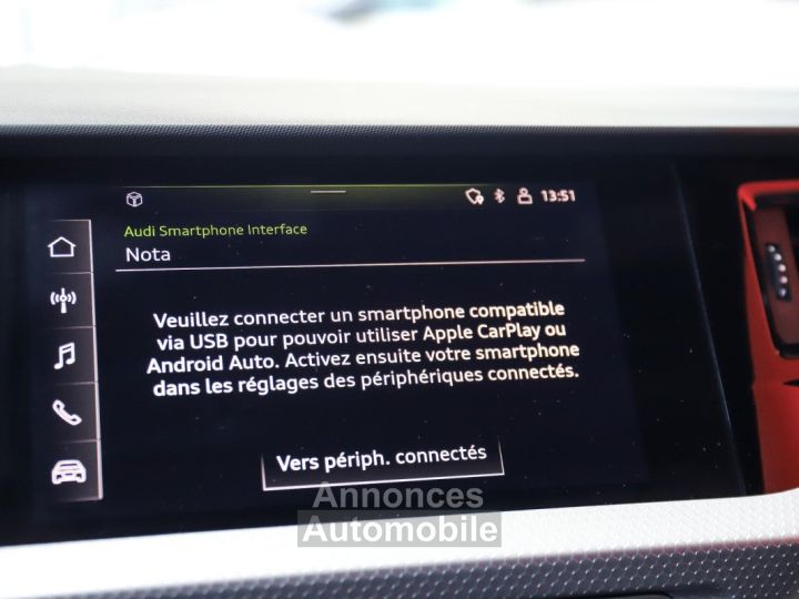 Audi A1 10 30 TFSI 110 S-Tronic S line GRIS CHRONOS - 13