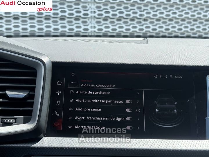 Audi A1 Sportback 25 TFSI 95 ch S tronic 7 Advanced - 11