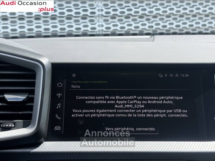 Audi A1 Sportback 25 TFSI 95 ch S tronic 7 Advanced - 13