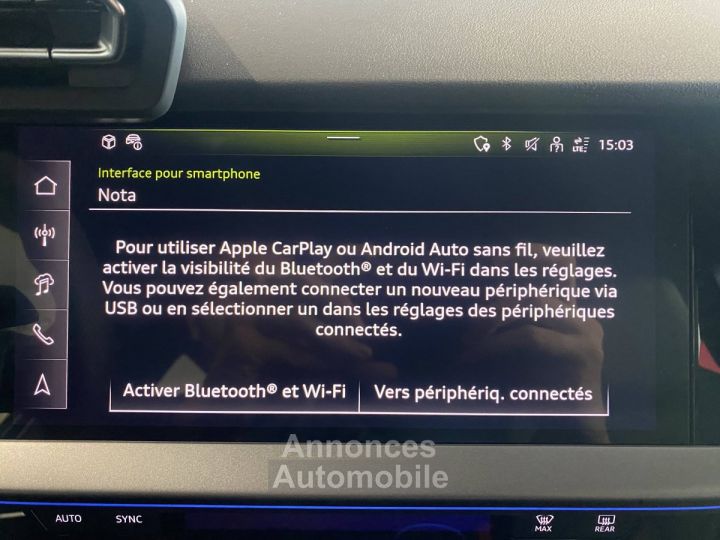 Audi A3 ALLSTREET Allstreet 40 TFSI e Hybride rechargeable 204 S tronic 6 Avus - 39
