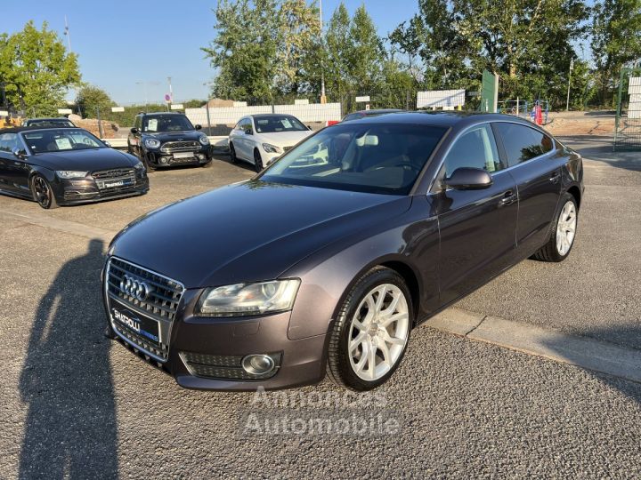 Audi A5 27 V6 TDI 190ch Multitronic BoîteAuto GPS ToutCuir - 1
