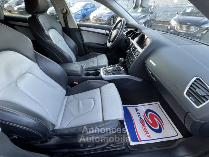 Audi A5 27 V6 TDI 190ch Multitronic BoîteAuto GPS ToutCuir - 11