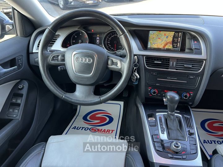 Audi A5 27 V6 TDI 190ch Multitronic BoîteAuto GPS ToutCuir - 16