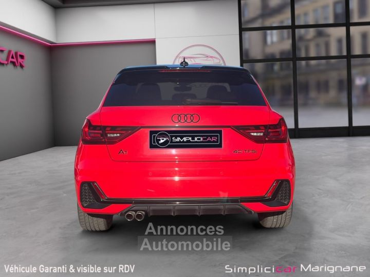 Audi A1 Sportback 40 TFSI 200 ch S tronic 6 S Line -CARPLAY-KEYLESS GO-DRIVE SELECT-GARANTIE 12 MOIS- - 4